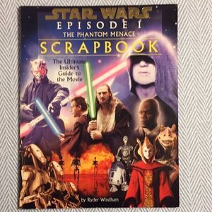 STAR WARS VINTAGE Episode 1 The Phantom Menace Scrapbook, Excellent Conditon
